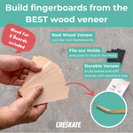 Standard Fingerboard Furnier - 3 Boards