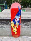 Notorithy × Bretterbude "skating Wizard 2" Deck