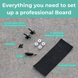 Achsen & Rollen Bundle für Fingerboards