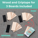 Standard Fingerboard Furnier - 3 Boards