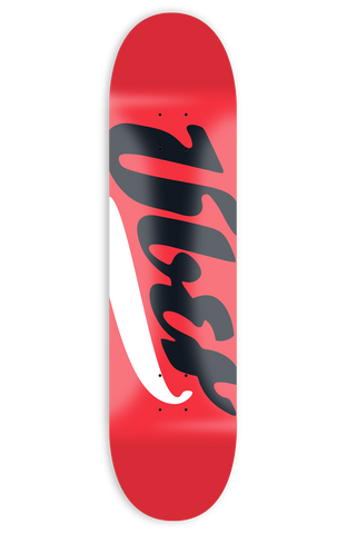 Über Big Logo Red 8,5"