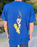 Skating Wizard Shirt Royalblue