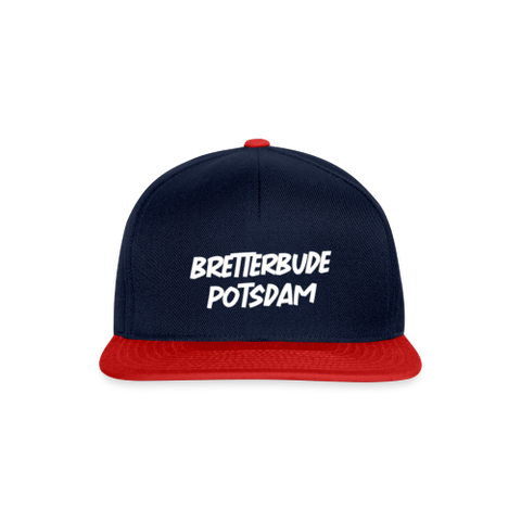 Snapback Bretterbuden Cap Navy/Red