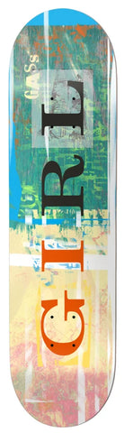 Girl 8,5" Gass Letterpress Deck
