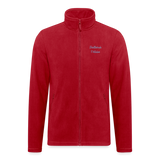 Männer Bretterbuden Fleecejacke Rot M