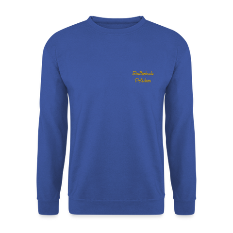 Unisex Bretterbuden Pullover Royalblau