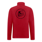 Männer Bretterbuden Fleecejacke Rot M